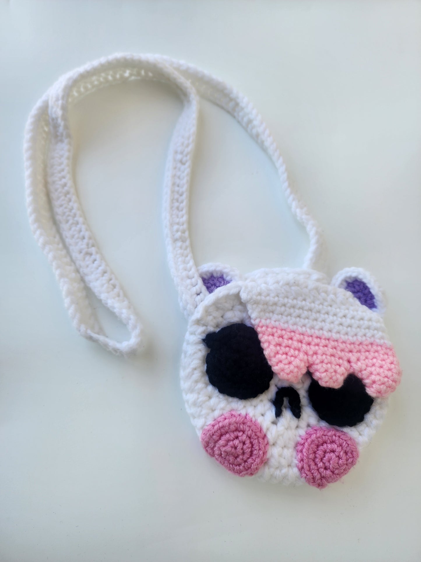 Angry cat purse