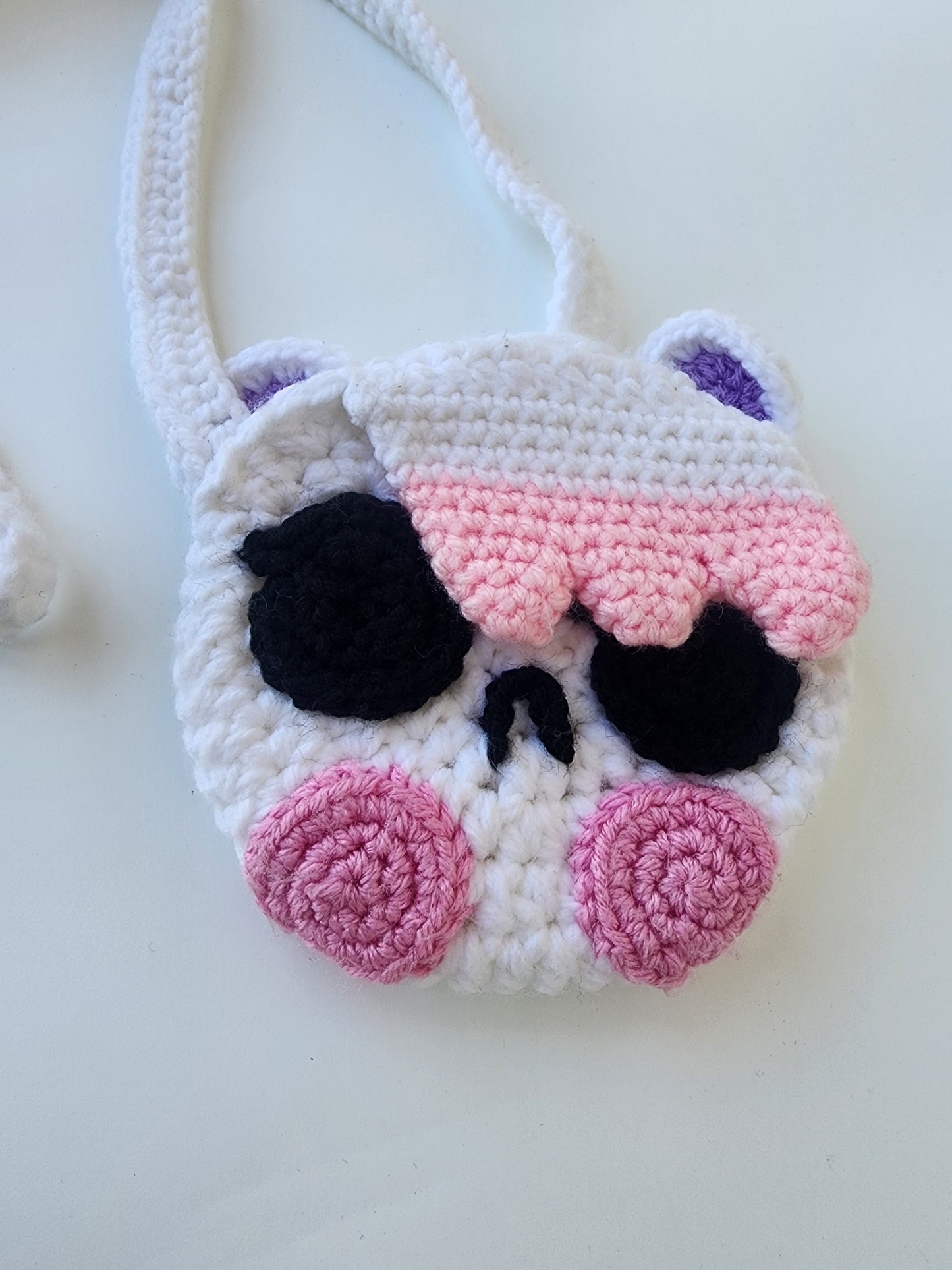 Angry cat purse