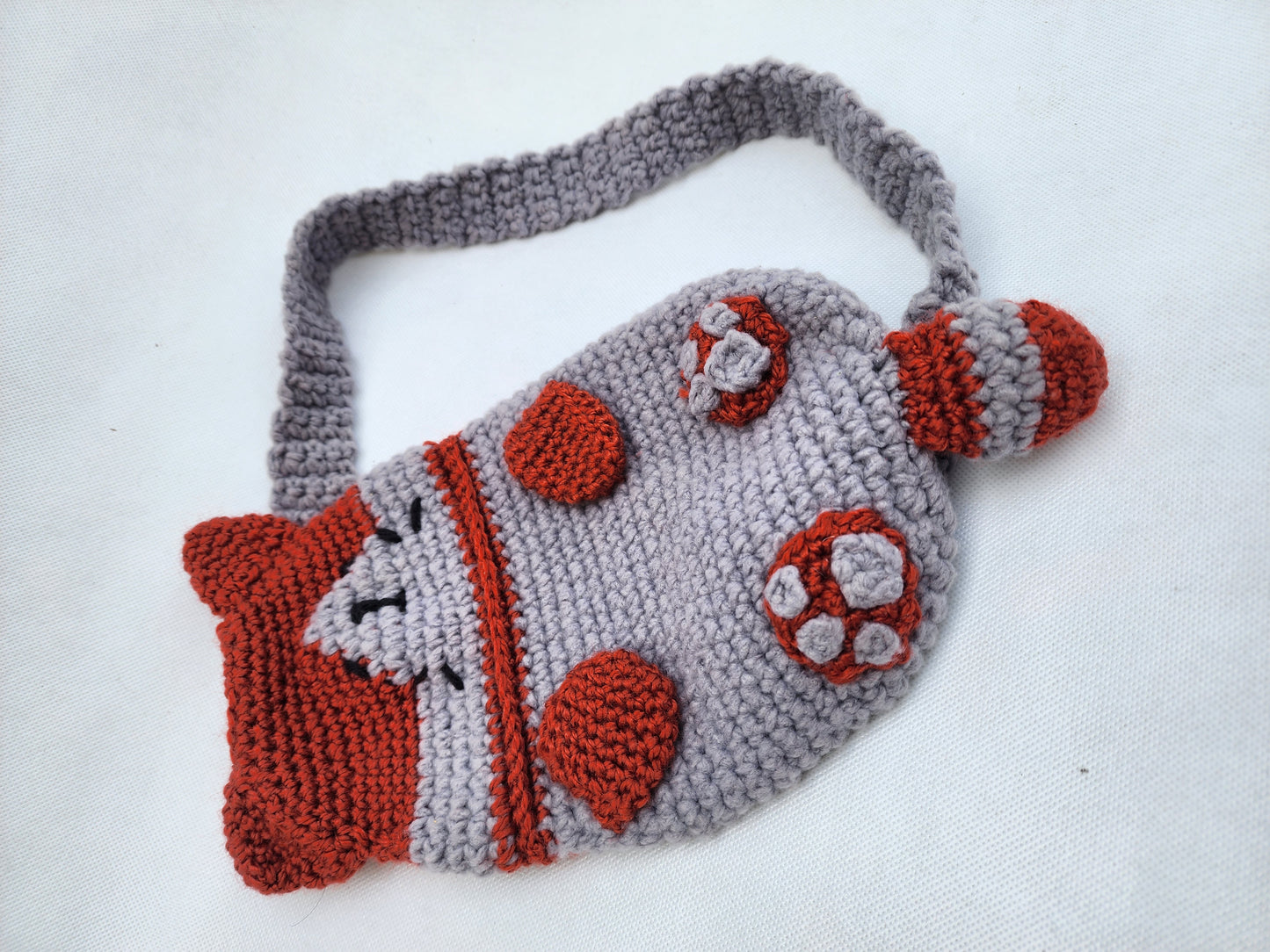 Cat cross body purse