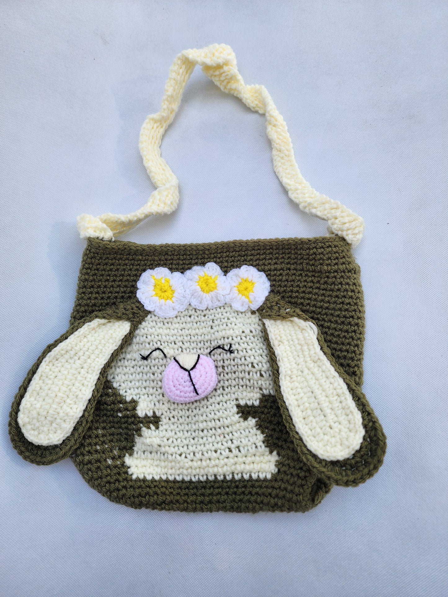 Flower bunny bag