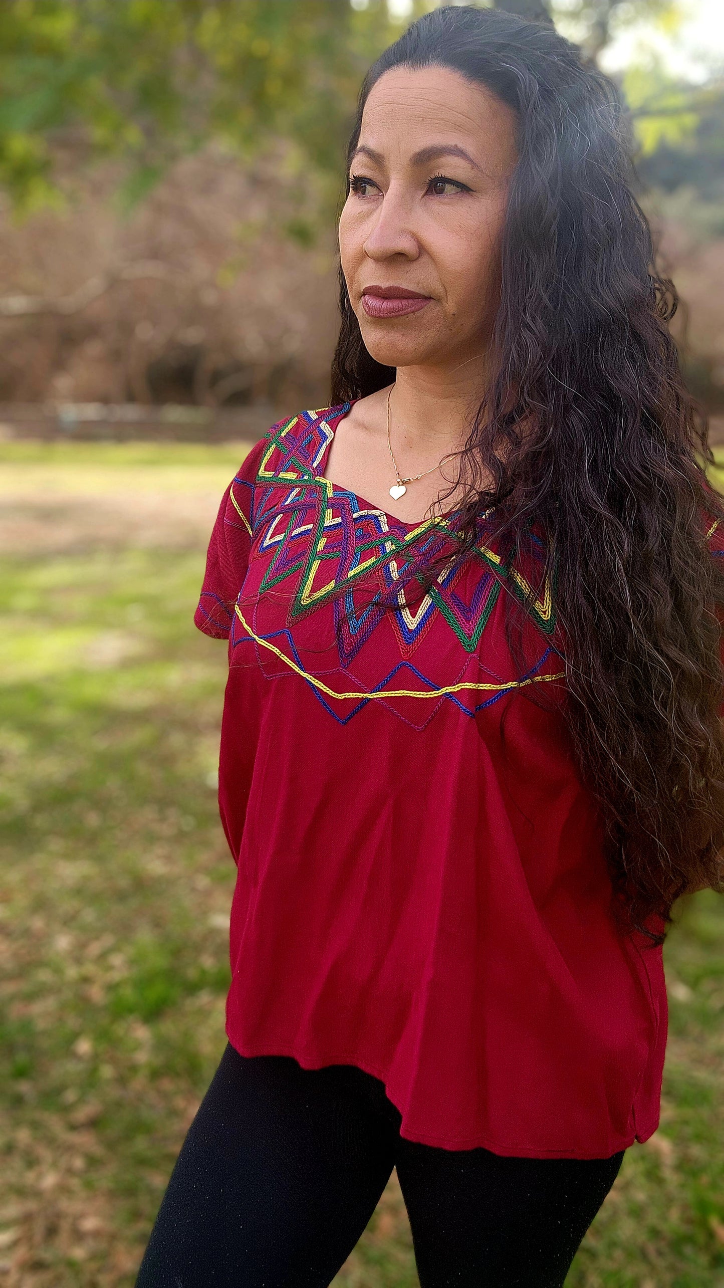 Blusa tipica - Roja