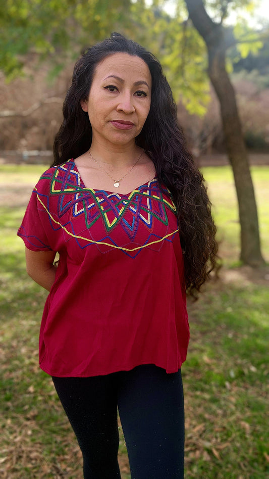 Blusa tipica - Roja