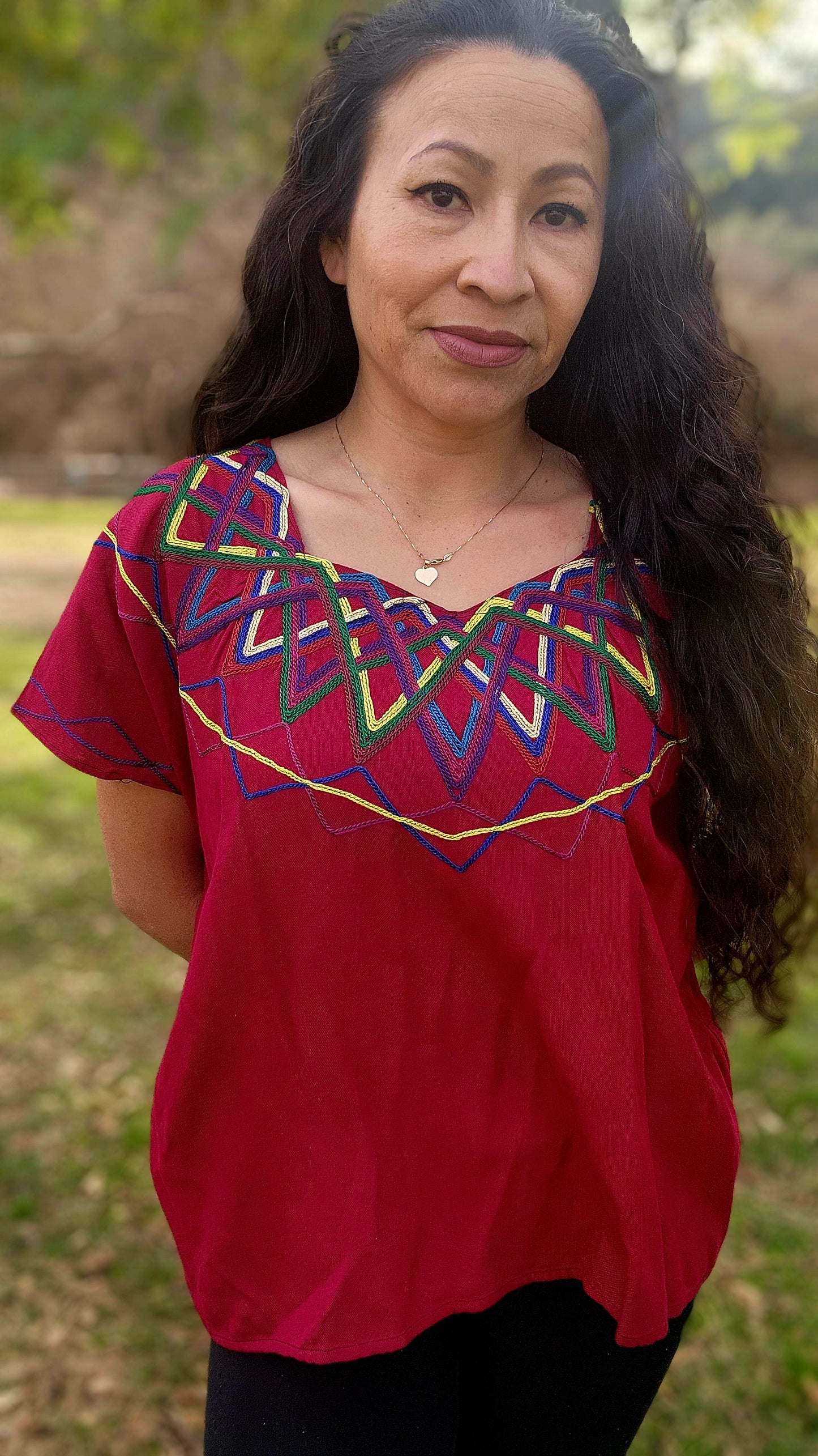 Blusa tipica - Roja