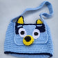 Blue y purse