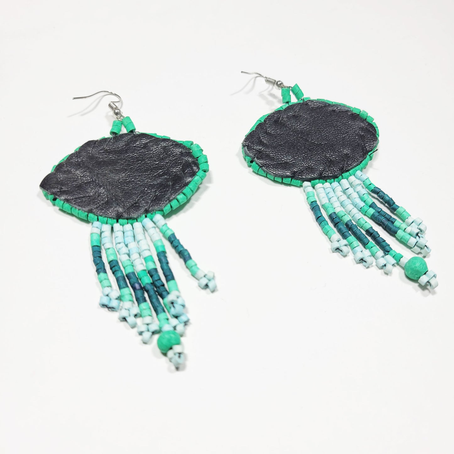 Mayan Eye Earrings - Turquoise