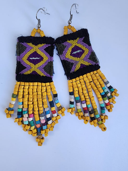 Mayan earrings